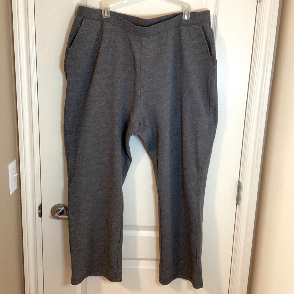 Northern Reflections Women's Gray Fleece Sweatpants Size XXL Warm Comfy
